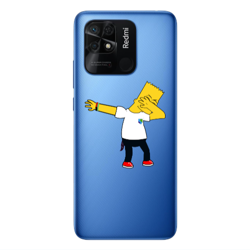 Xiaomi Poco C40 Simpsons2 Transparent Silicone TPU Θήκη