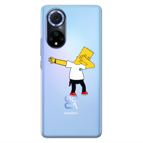 Huawei Nova 9 Simpsons2 Transparent Silicone TPU Θήκη