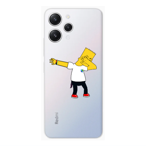 Xiaomi Redmi 12 Simpsons2 Transparent Silicone TPU Θήκη