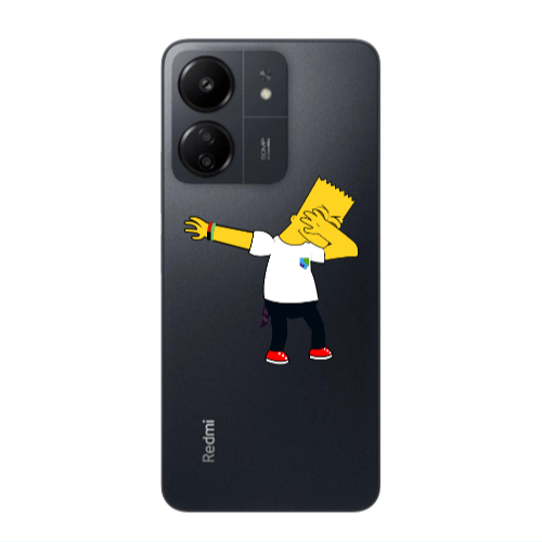 Xiaomi Redmi 13C Simpsons2 Transparent Silicone TPU Θήκη