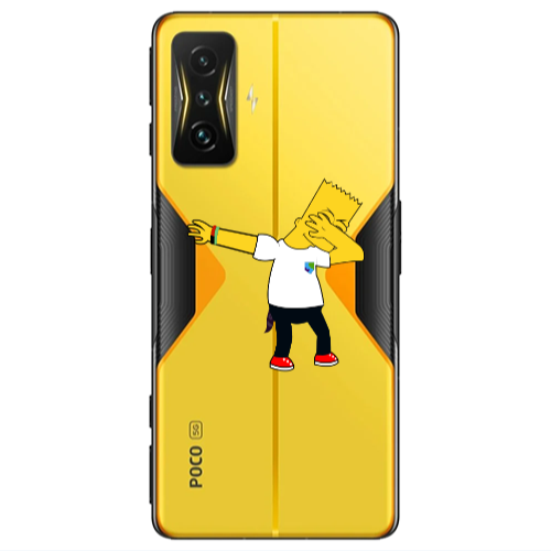 Xiaomi Poco F4 Gt Simpsons2 Transparent Silicone TPU Θήκη