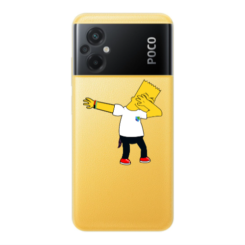 Xiaomi Poco M5 Simpsons2 Transparent Silicone TPU Θήκη