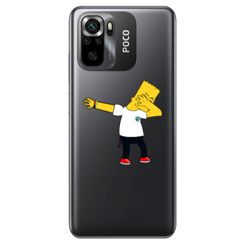 Xiaomi Poco M5 s Simpsons2 Transparent Silicone TPU Θήκη