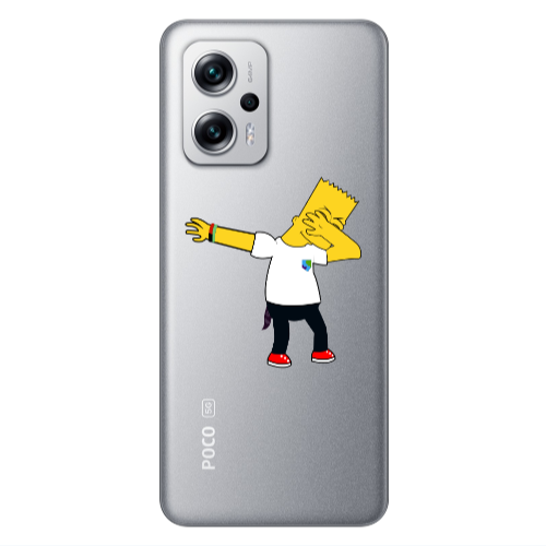 Xiaomi Poco X4 GT Simpsons2 Transparent Silicone TPU Θήκη