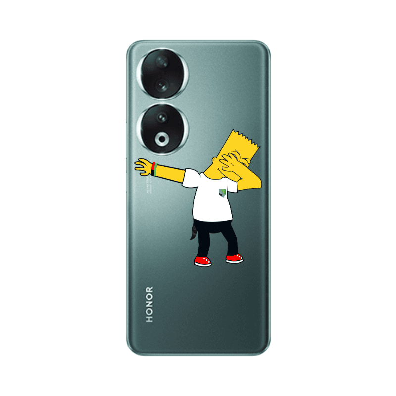 Honor 90 5G Simpsons2 Transparent Silicone TPU Θήκη