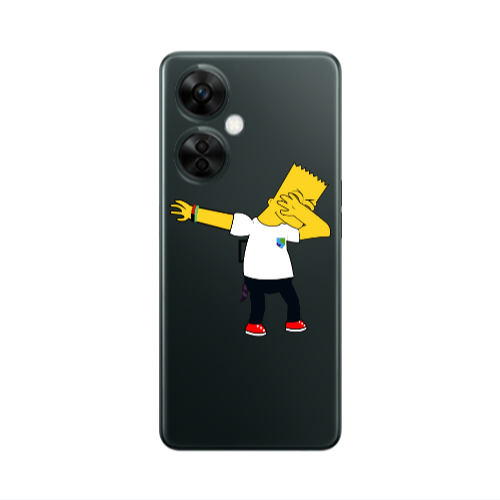 Oneplus Nord CE 3 Lite 5G Simpsons2 Transparent Silicone TPU Θήκη
