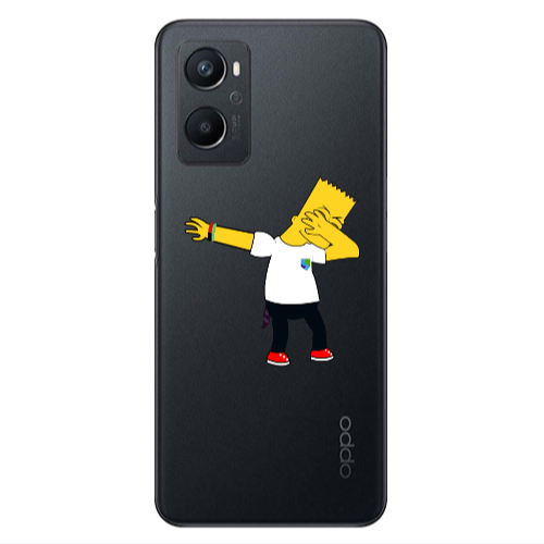 Oppo A 96 Simpsons2 Transparent Silicone TPU Θήκη
