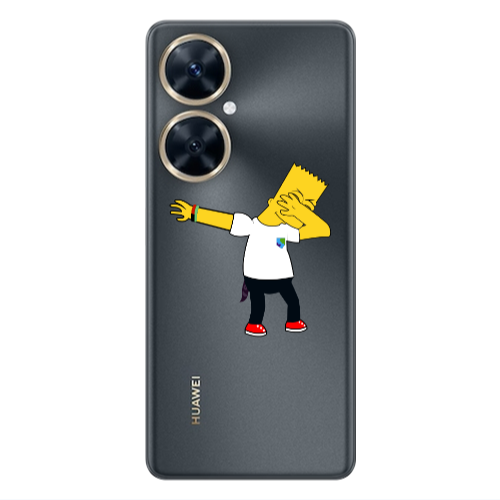 Huawei Nova 11i Simpsons2 Transparent Silicone TPU Θήκη
