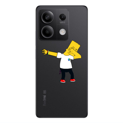 Xiaomi Redmi Note 13Pro 5G Simpsons2 Transparent Silicone TPU Θήκη