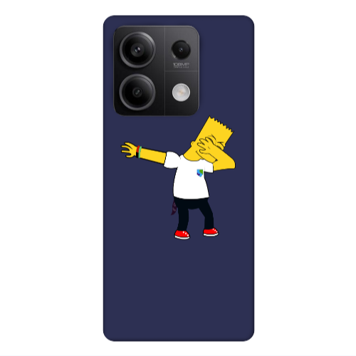 Xiaomi Redmi Note 13Pro 5G Simpsons2 Dark blue Colored Silicone TPU Θήκη