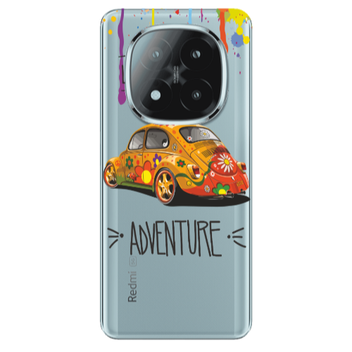 Xiaomi Redmi Note 14 Pro + 5g Adventure Transparent Silicone TPU Θήκη