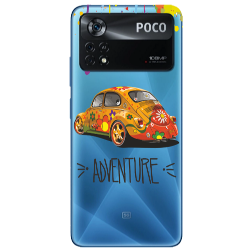 Xiaomi Poco X4 Pro Adventure Transparent Silicone TPU Θήκη