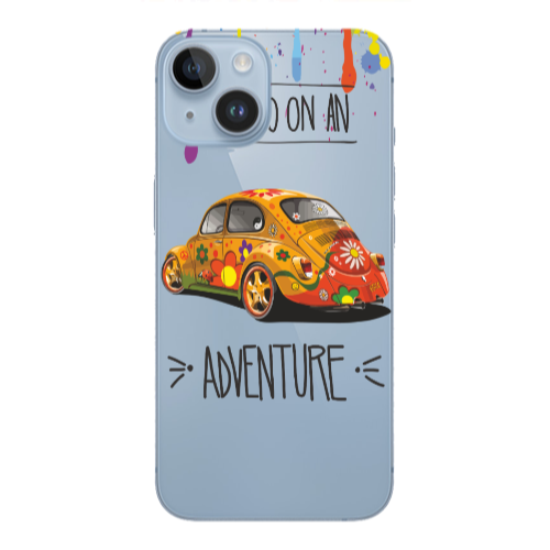 Apple iPhone 14  Adventure Transparent Silicone TPU Θήκη