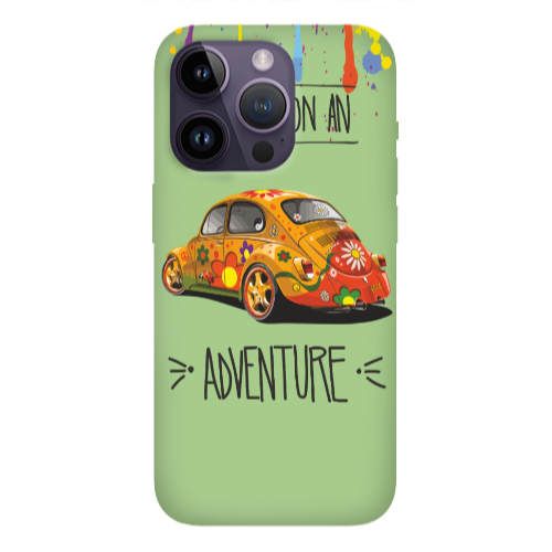 Apple iPhone 14 Pro Max Adventure Light Green Colored Silicone TPU Θήκη
