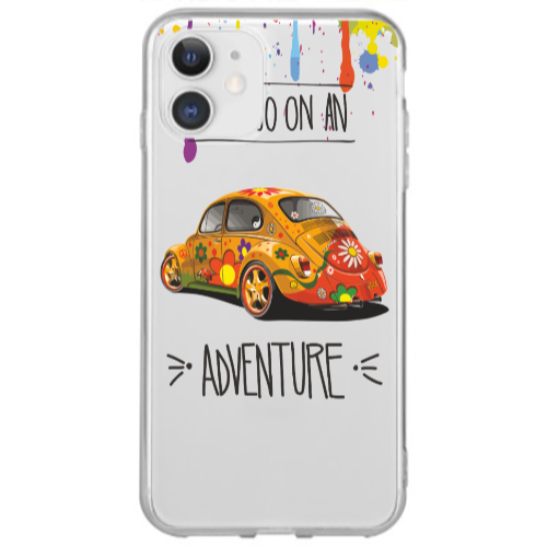 Apple iPhone 12 Mini Adventure Transparent Silicone TPU Θήκη