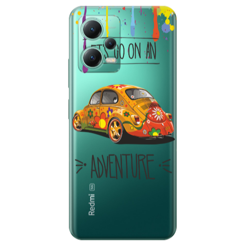 Xiaomi Redmi Note 12 Pro 5G Adventure Transparent Silicone TPU Θήκη