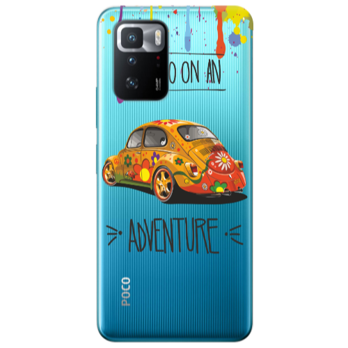 Xiaomi Poco X3 GT Adventure Transparent Silicone TPU Θήκη