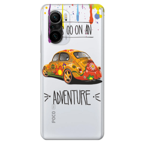 Xiaomi Poco F3 Adventure Transparent Silicone TPU Θήκη