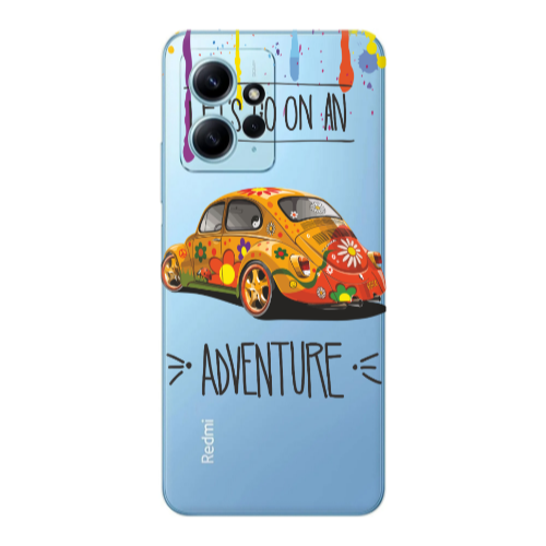 Xiaomi Redmi Note 12 4G Adventure Transparent Silicone TPU Θήκη