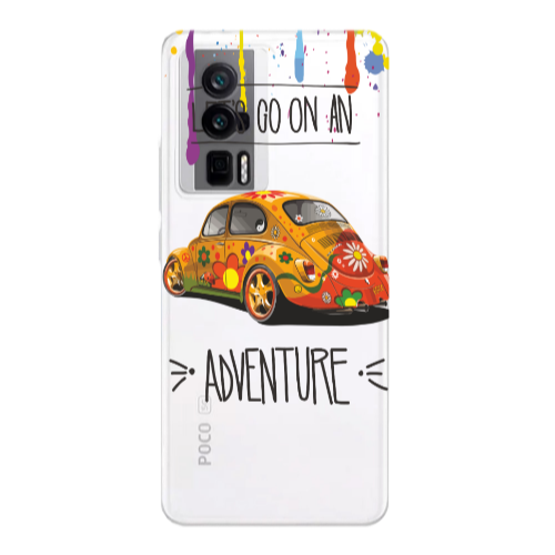 Xiaomi Poco F5 Pro Adventure Transparent Silicone TPU Θήκη