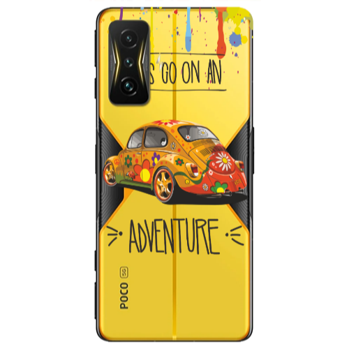 Xiaomi Poco F4 Gt Adventure Transparent Silicone TPU Θήκη