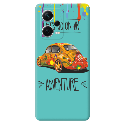 Xiaomi Poco X5 Adventure Turquoise Colored Silicone TPU Θήκη