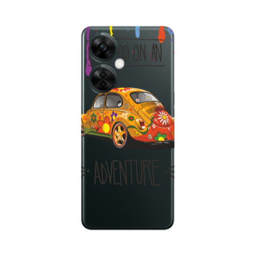 Oneplus Nord CE 3 Lite 5G Adventure Transparent Silicone TPU Θήκη