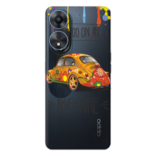Oppo A 98 Adventure Transparent Silicone TPU Θήκη