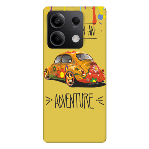 Xiaomi Redmi Note 13 5G Adventure Yellow Colored Silicone TPU Θήκη
