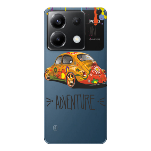 Xiaomi Poco X6 5G Adventure Transparent Silicone TPU Θήκη