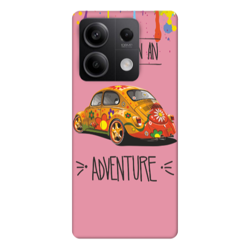 Xiaomi Redmi Note 13Pro 5G Adventure Pink Colored Silicone TPU Θήκη