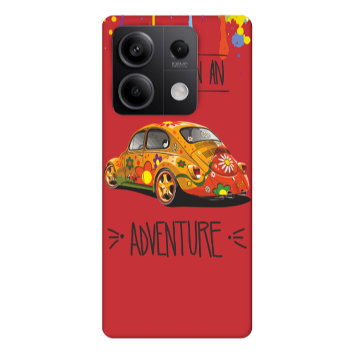 Xiaomi Redmi Note 13Pro 5G Adventure Red Colored Silicone TPU Θήκη