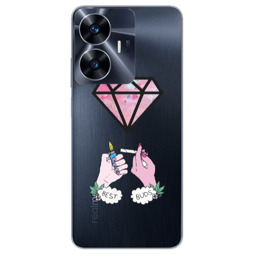 Realme Note 50 Mixed up Transparent Silicone TPU Θήκη