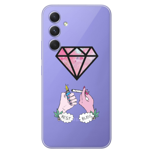 Samsung A56 Mixed up Transparent Silicone TPU Θήκη