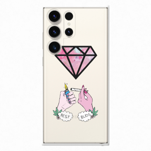 Samsung S25 Ultra Mixed up Transparent Silicone TPU Θήκη