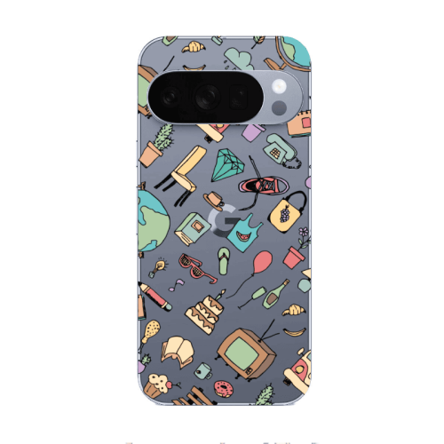 Google Pixel 10 Pro Best buds Transparent Silicone TPU Θήκη