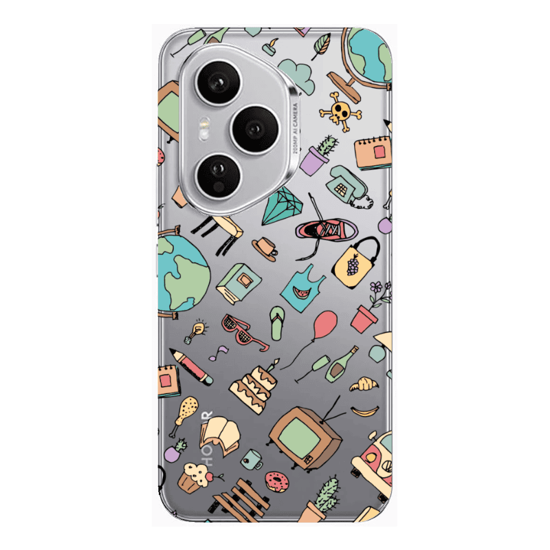 Honor Magic 400 Pro Best buds Transparent Silicone TPU Θήκη