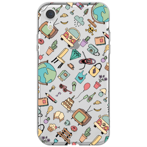 Apple iPhone Xr Best buds Transparent Silicone TPU Θήκη