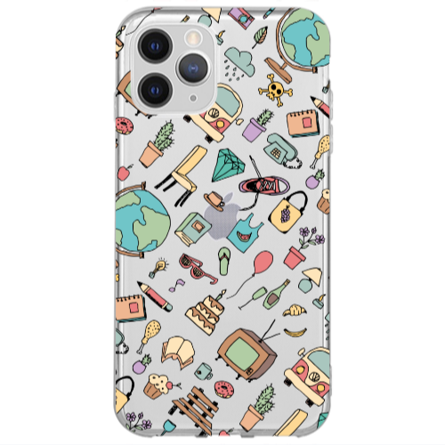 Apple iPhone 13 Pro Max Best buds Transparent Silicone TPU Θήκη