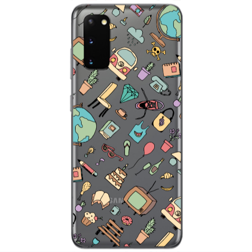 Samsung S20 Mixed up Transparent Silicone TPU Θήκη