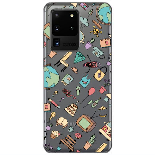 Samsung S20 Ultra Mixed up Transparent Silicone TPU Θήκη