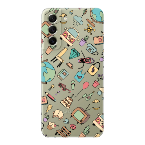 Samsung S22 Mixed up Transparent Silicone TPU Θήκη
