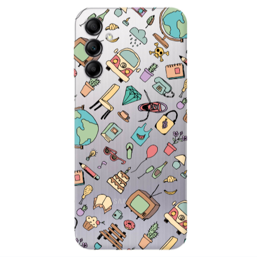 Samsung A24 Mixed up Transparent Silicone TPU Θήκη