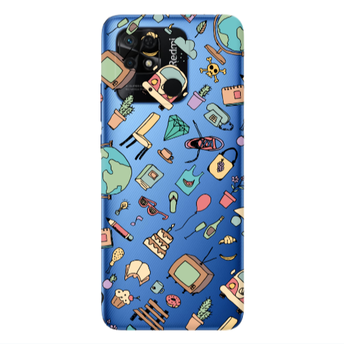 Xiaomi Poco C40 Mixed up Transparent Silicone TPU Θήκη