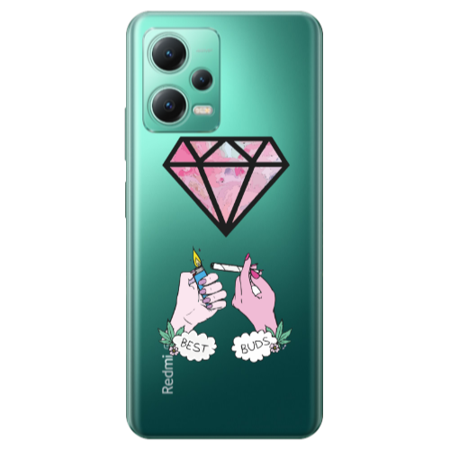 Xiaomi Redmi Note 12 Pro Plus 5G Mixed up Transparent Silicone TPU Θήκη