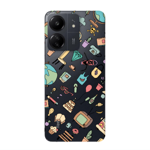 Xiaomi Redmi 13C Mixed up Transparent Silicone TPU Θήκη