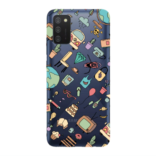 Samsung A02s Mixed up Transparent Silicone TPU Θήκη