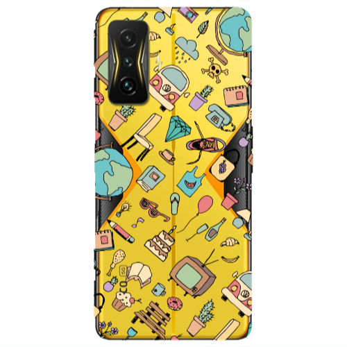 Xiaomi Poco F4 Gt Mixed up Transparent Silicone TPU Θήκη