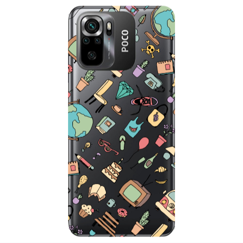 Xiaomi Poco M5 s Mixed up Transparent Silicone TPU Θήκη