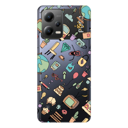 Xiaomi Poco X5 Mixed up Transparent Silicone TPU Θήκη
